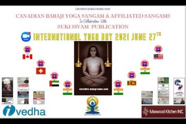 CBYS & Affiliated Sangam’s International Yoga Day Celebration Zoom Event 2021