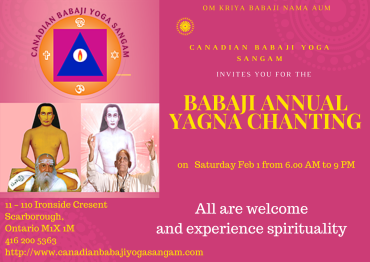 24 hour BABAJI Yagam